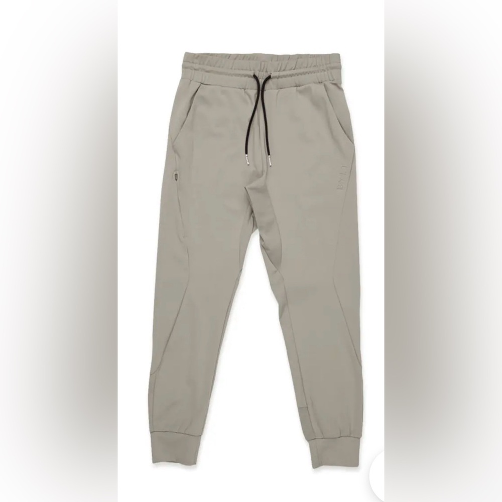 BYLT men’s active jogger, taupe (L)